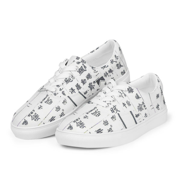 Men’s lace-up canvas shoes "Hue" - Image 3