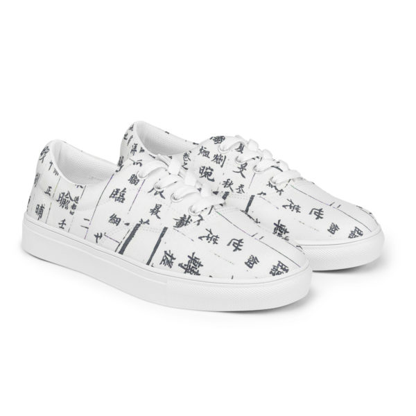 Men’s lace-up canvas shoes "Hue" - Image 5
