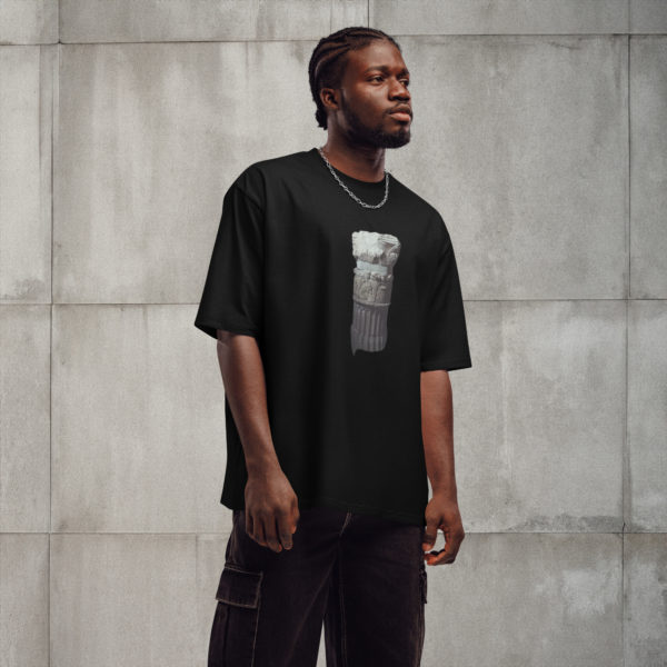 Oversized heavyweight t-shirt "Arles" - Image 4