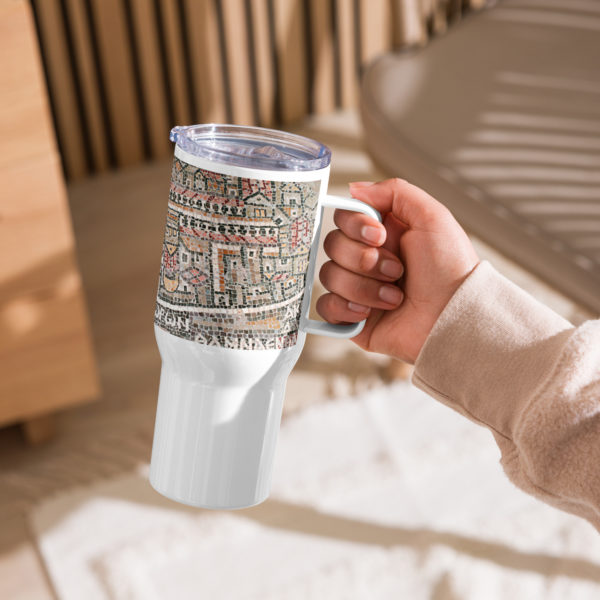 Travel mug with a handle "Madaba" - Image 2
