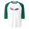 3/4 sleeve raglan shirt "ErdeneZuu" - Image 10