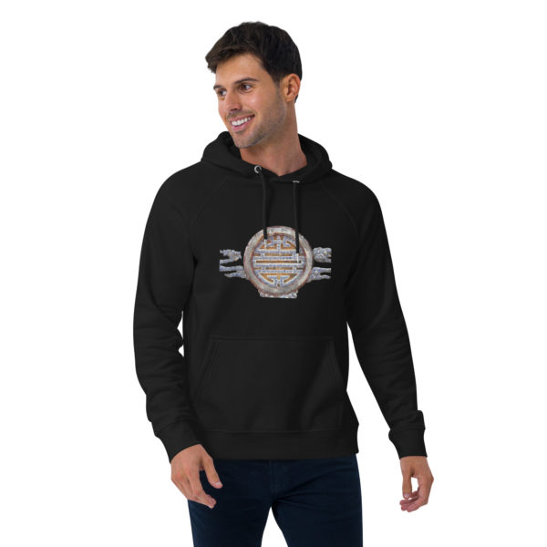 Unisex eco raglan hoodie "Hue" - Image 7