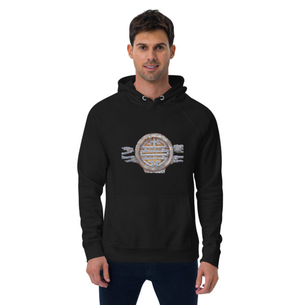 Unisex eco raglan hoodie "Hue" - Image 6