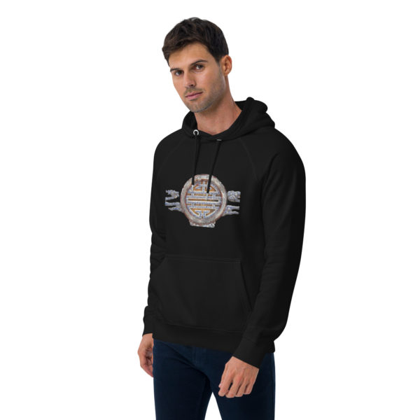 Unisex eco raglan hoodie "Hue" - Image 12