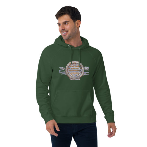 Unisex eco raglan hoodie "Hue" - Image 33