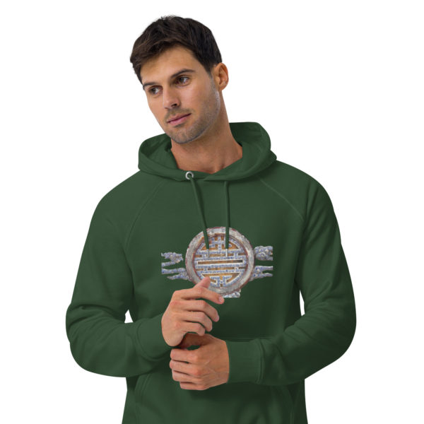 Unisex eco raglan hoodie "Hue" - Image 34
