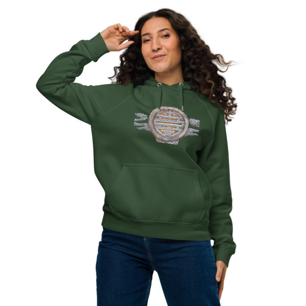 Unisex eco raglan hoodie "Hue" - Image 4