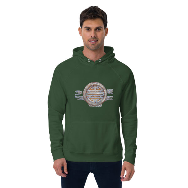 Unisex eco raglan hoodie "Hue" - Image 32
