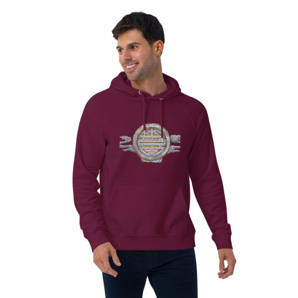 Unisex eco raglan hoodie "Hue" - Image 16