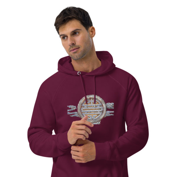 Unisex eco raglan hoodie "Hue" - Image 17