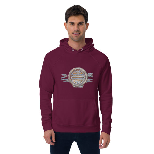 Unisex eco raglan hoodie "Hue" - Image 15