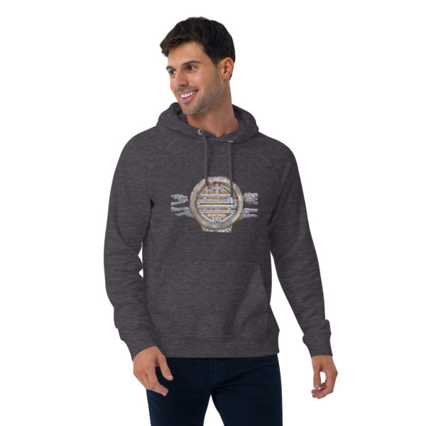 Unisex eco raglan hoodie "Hue" - Image 25