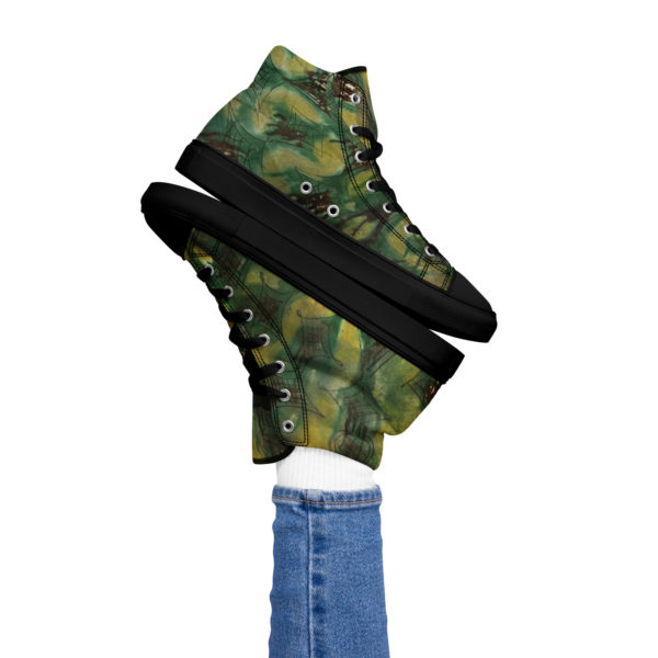 Women’s high top canvas shoes "Nishapur" - Image 15