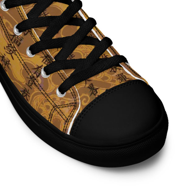 Women’s high top canvas shoes "Hue” - Image 5