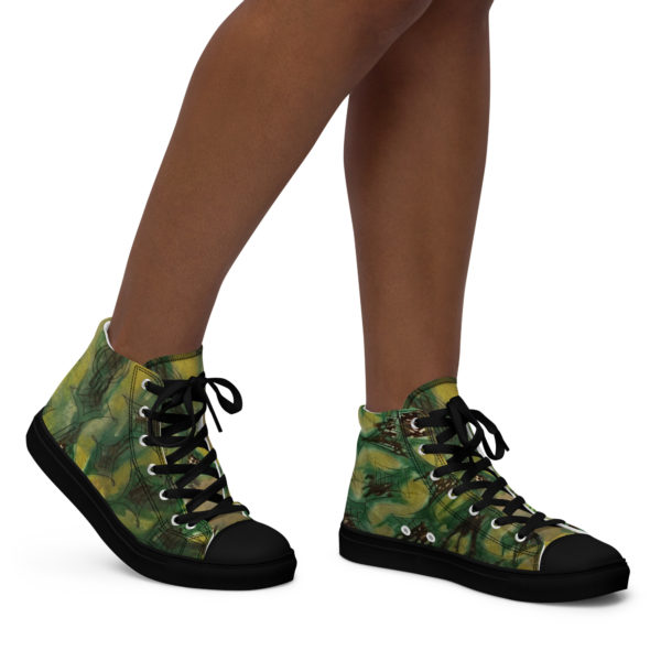 Women’s high top canvas shoes "Nishapur" - Image 2