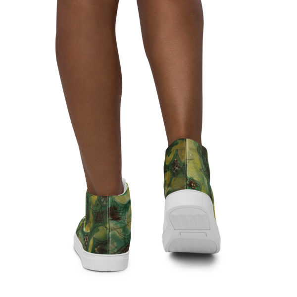 Women’s high top canvas shoes "Nishapur" - Image 10