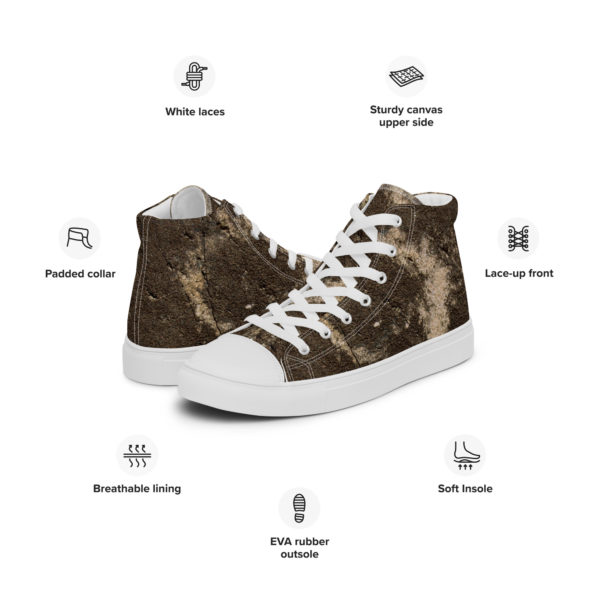 Women’s high top canvas shoes "Bagazarya" - Image 10