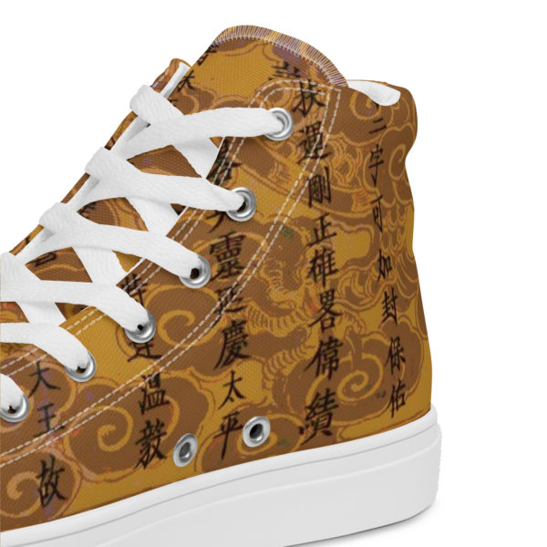 Women’s high top canvas shoes "Hue” - Image 13