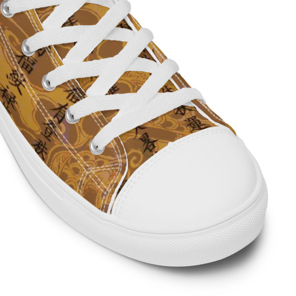 Women’s high top canvas shoes "Hue” - Image 14