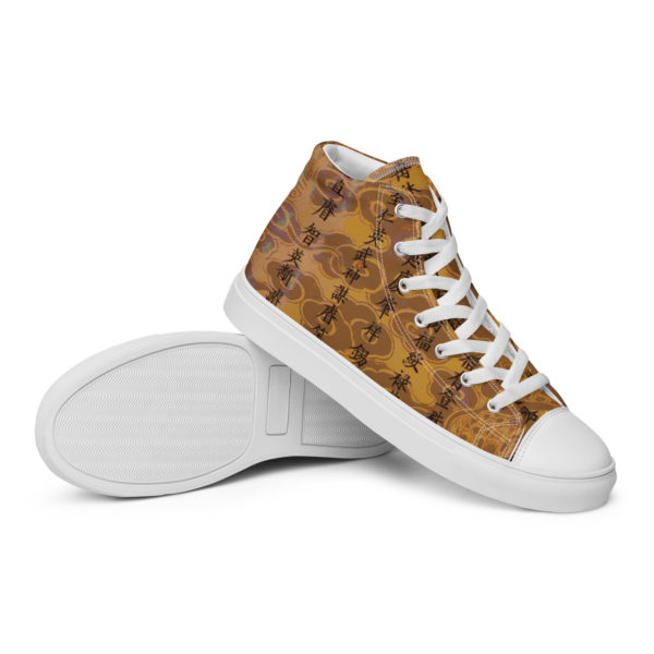 Women’s high top canvas shoes "Hue” - Image 9