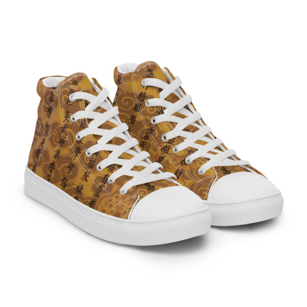 Women’s high top canvas shoes "Hue” - Image 10