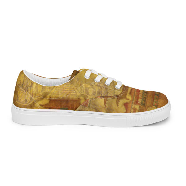 Women’s lace-up canvas shoes "Forbidden city" - Image 7