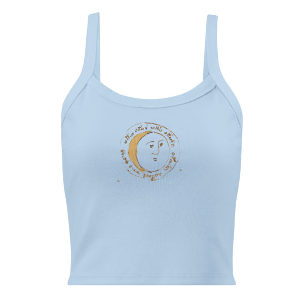 Women’s micro-rib tank top "Voynich" - Image 2