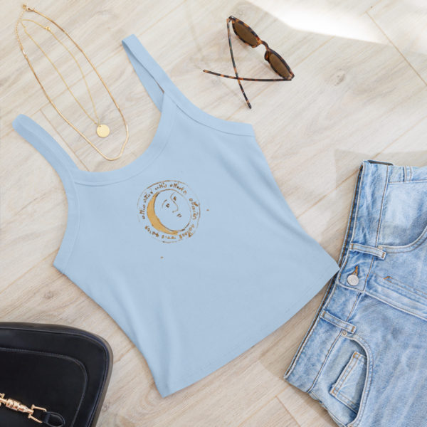 Women’s micro-rib tank top "Voynich" - Image 8