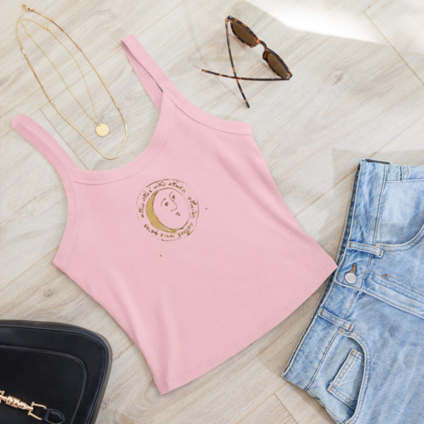 Women’s micro-rib tank top "Voynich" - Image 9