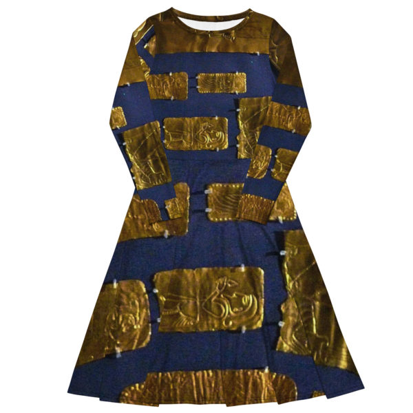 Long sleeve midi dress "Oxus" - Image 7