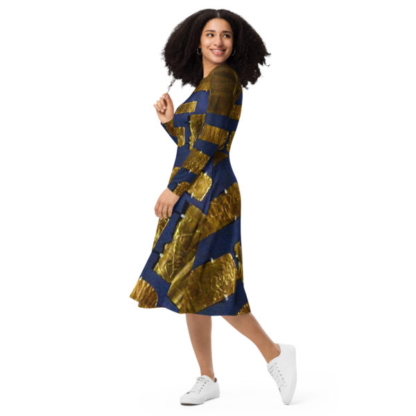 Long sleeve midi dress "Oxus" - Image 9