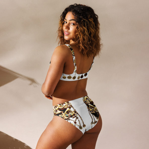 Recycled high-waisted bikini "TilliaTepe" - Image 3