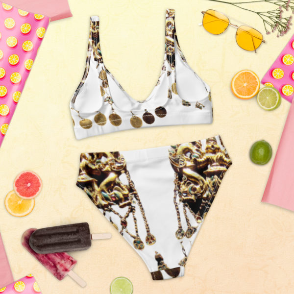 Recycled high-waisted bikini "TilliaTepe" - Image 4