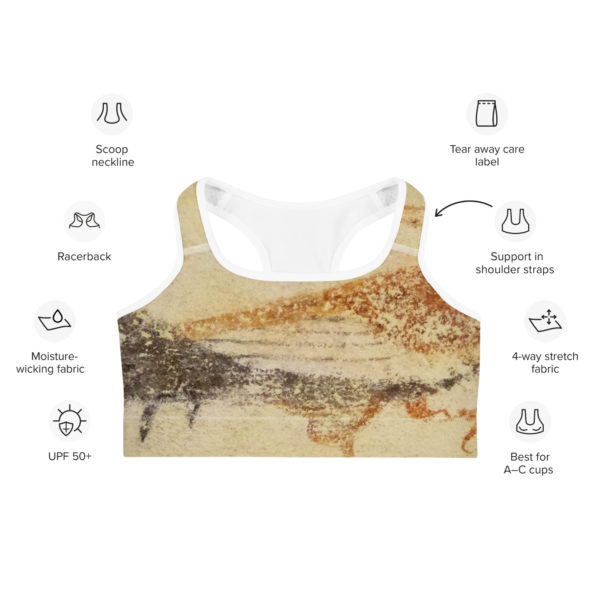 Sports bra "Etruscan" - Image 7