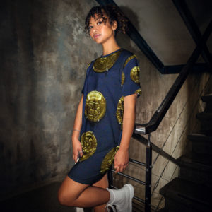 T-shirt dress "Oxus"
