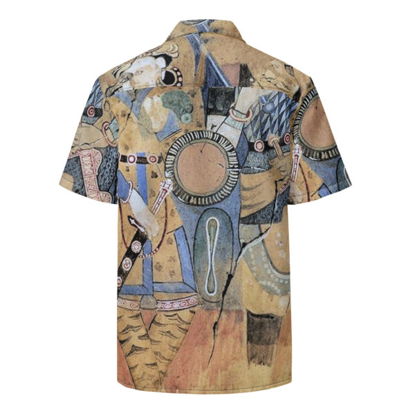 Unisex button shirt "Fondukistan" - Image 8