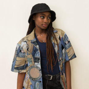 Unisex button shirt "Fondukistan"