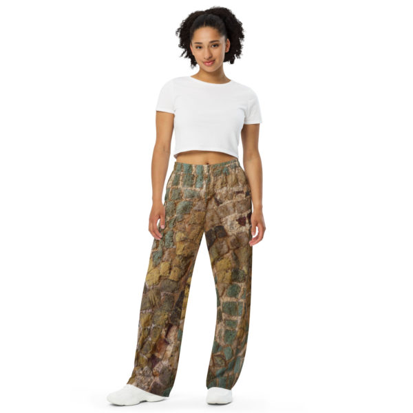 Unisex wide-leg pants "Leptis Magna" - Image 2