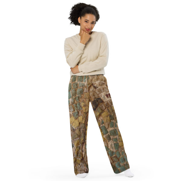 Unisex wide-leg pants "Leptis Magna" - Image 3