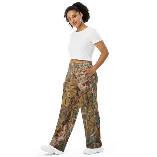 Unisex wide-leg pants "Leptis Magna" - Image 5