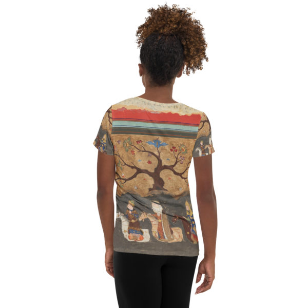 Women's Athletic T-shirt "Oxus" - Image 3