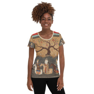 Women's Athletic T-shirt "Oxus"