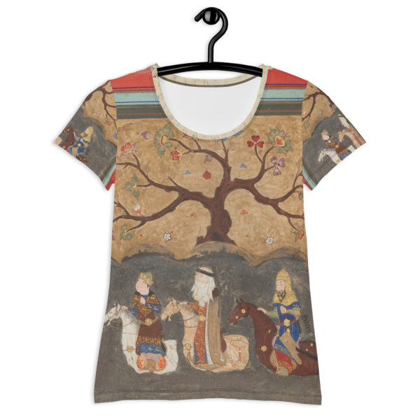 Women's Athletic T-shirt "Oxus" - Image 2