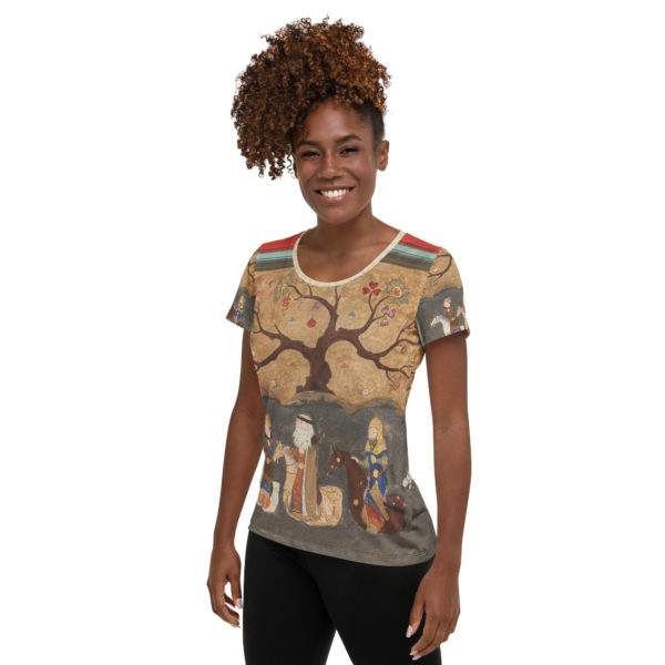 Women's Athletic T-shirt "Oxus" - Image 4