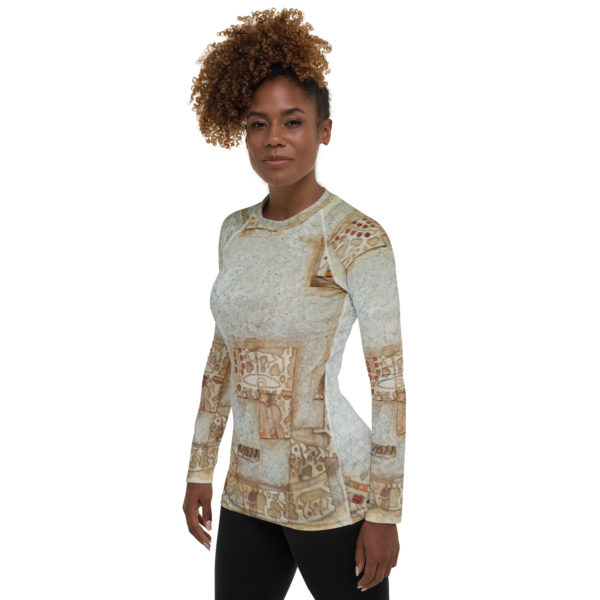 Women's Rash Guard "AiKhanum" - Image 3