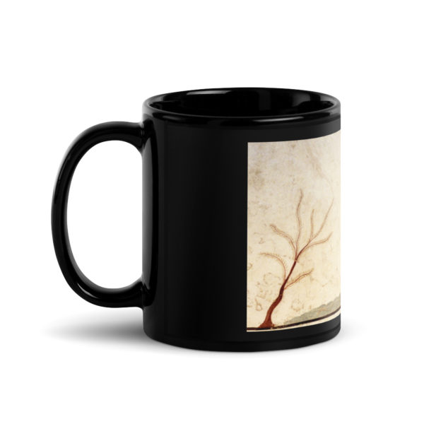 Black Glossy Mug "Etruscan" - Image 2