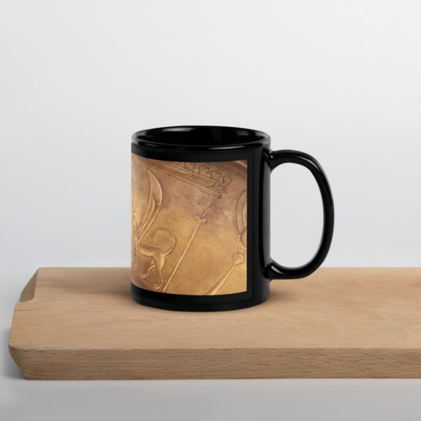 Black Glossy Mug "Nimrud" - Image 4