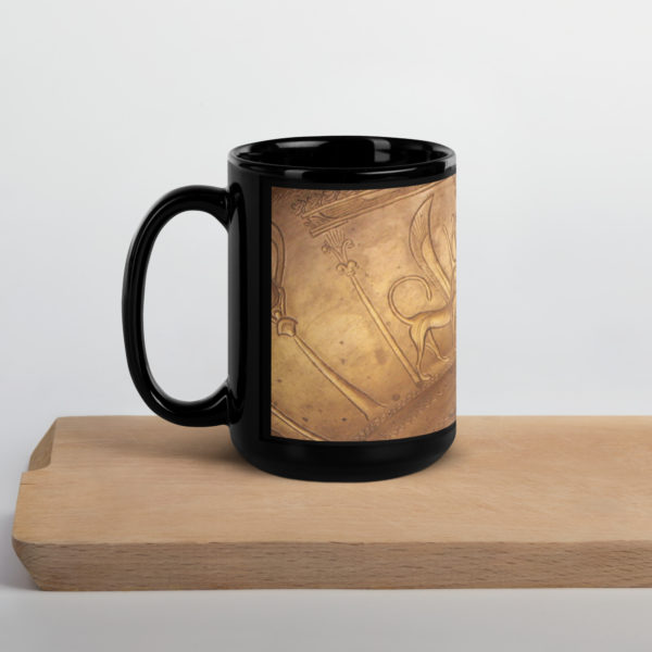 Black Glossy Mug "Nimrud" - Image 5