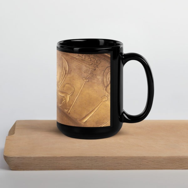 Black Glossy Mug "Nimrud" - Image 6