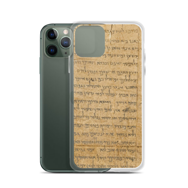 Clear Case for iPhone® "Temple Scroll" - Image 5